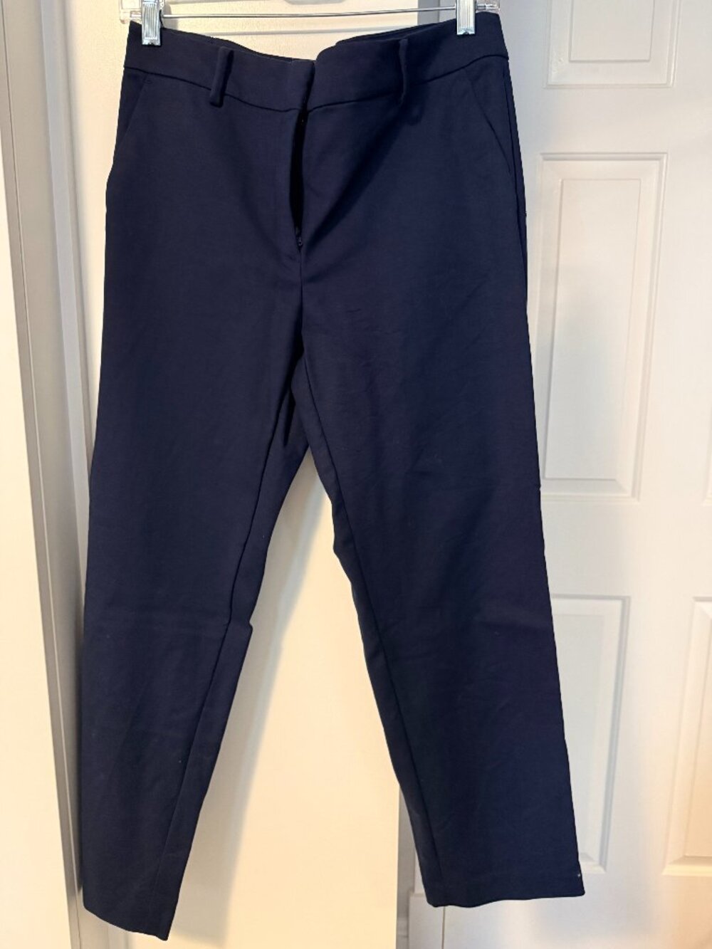 LOFT Riviera Slim Trouser in Navy | 8